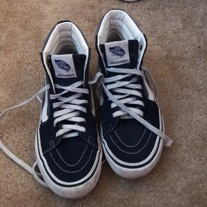 Blue vans pro-classics